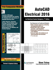 Autocad Electrical 2016 For Electrical Control Designers By Sham Tickoo Book Read Online - 