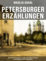 Petersburger Erzählungen: Das Porträt, Der Mantel, Die Nase, Der Newskij-Prospekt & Aufzeichnungen eines Wahnsinnigen