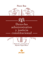 Derecho administrativo y justicia constitucional