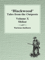 Blackwood' Tales from the Outposts - Volume X - Shikar