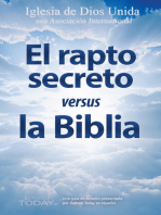 El rapto secreto versus la Biblia