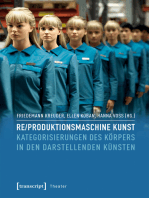 Re/produktionsmaschine Kunst: Kategorisierungen des Körpers in den Darstellenden Künsten