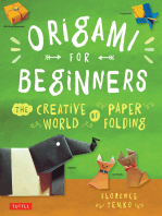 Origami for Beginners: The Creative World of Paper Folding: Easy Origami Book with 36 Projects: Great for Kids or Adult Beginners