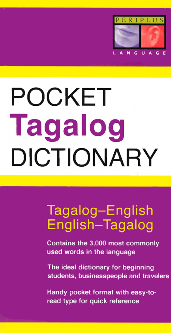 Pocket Tagalog Dictionary by Renato Perdon (Ebook) - Read free for 30 days