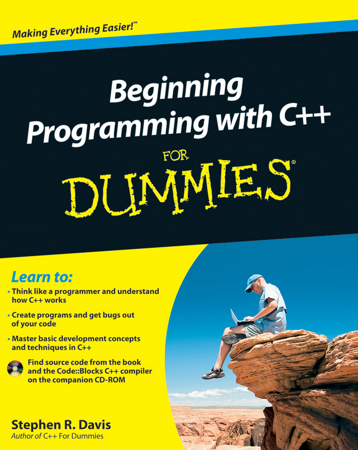 Beginning Programming with C++ For Dummies by Stephen R. Davis Book