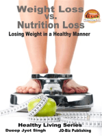 Weight Loss vs. Nutrition Loss: Losing Weight in a Healthy Manner