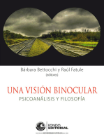 Una visión binocular: Psicoanálisis y filosofía