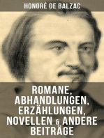 Honoré de Balzac: Romane, Abhandlungen, Erzählungen, Novellen & andere Beiträge: Katharina von Medici + Verlorene Illusionen + Glanz und Elend der Kurtisanen + Vater Goriot