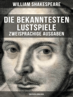 Die bekanntesten Lustspiele William Shakespeares (Zweisprachige Ausgaben: Deutsch-Englisch): Der Widerspenstigen Zähmung + Ein Sommernachtstraum + Der Kaufmann von Venedig…