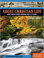 Adult Christian Life: 4th Quarter 2017