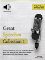 Great Speeches Collection 1: Selected Speeches in American History with Audio