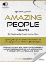 Amazing People: Volume 1: Selected Biographies of Influential People with Audio