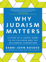 Why Judaism Matters: Letters of a Liberal Rabbi to his Children and the Millennial Generation