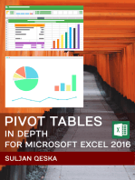 Pivot Tables In Depth For Microsoft Excel 2016