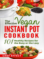 The Effective Vegan Instant Pot Cookbook