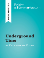 Underground Time by Delphine de Vigan (Book Analysis): Detailed Summary, Analysis and Reading Guide