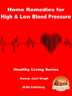 Home Remedies for High & Low Blood Pressure