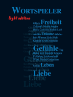 Wortspieler - light edition: Gedichte aus Leidenschaft