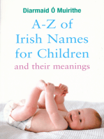 A–Z of Irish Names for Children and Their Meanings