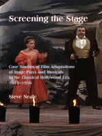 Screening the Stage