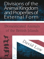 Divisions of the Animal Kingdom and Properties of External Form (Domesticated Animals of the British Islands)