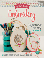 Lunch-Hour Embroidery: 130 Playful Motifs from A to Z