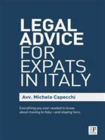 Legal Advice for Expats in Italy