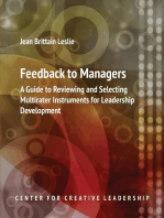 Feedback to Managers: A Guide to Reviewing and Selecting Multirater Instruments for Leadership Development 4th Edition