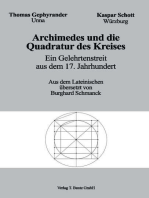 Archimedes und die Quadratur des Kreises: Ein Gelehrtenstreit aus dem 17. Jahrhundert