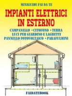 Impianti elettrici in esterno: Campanello - Citofono - Terra - Luci per giardino e laghetti - Pannello fotovoltaico - Parafulmini