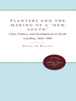 Planters and the Making of a "New South": Class, Politics, and Development in North Carolina, 1865-1900