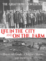 Life in the City and on the Farm - The Great Depression Edition - History 4th Grade | Children's History