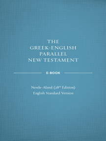 Greek English Parallel New Testament Ebook Na28 Esv By Crossway Ebooks Scribd