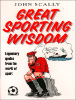 Great Sporting Wisdom