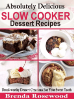 Absolutely Delicious Slow Cooker Dessert Recipes