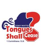 Tongues Shall Cease?