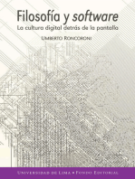 Filosofía y software: La cultura digital detrás de la pantalla