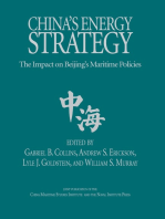 China's Energy Strategy: The Impact on Bejing's Maritime Policies