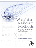 Weighted Residual Methods: Principles, Modifications and Applications