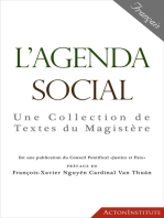 L'Agenda Social: Une Collection de Textes du Magistère