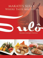 Makati's Sulô: Where Taste Was Style