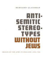 Anti-Semitic Stereotypes without Jews: Images of the Jews in England 1290-1700