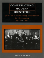 Constructing Modern Identities: Jewish University Students in Germany, 1815-1914