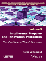 Intellectual Property and Innovation Protection: New Practices and New Policy Issues