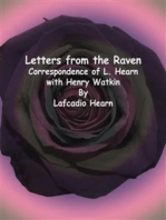 Letters from the Raven: Correspondence of L. Hearn with Henry Watkin