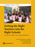 Getting the Right Teachers into the Right Schools