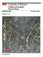 Issue #11 Printing and Graphics Science Group Newsletter
