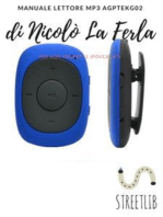 manuale lettore mp3 AGPtek g02