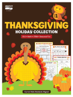 Thanksgiving Holiday Collection, Grade 1