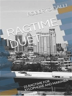 25 Ragtime for Xylophone and Marimba: Percussion Duet